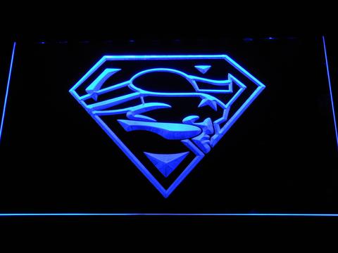 New England Patriots Superman LED Neon Sign